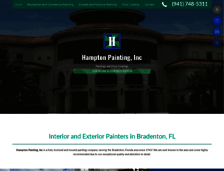 hampton-paintinginc.com screenshot
