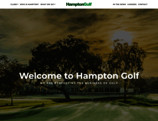 hamptongolfclubs.com screenshot
