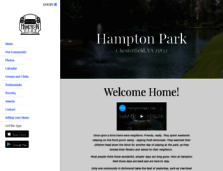 hamptonparkonline.com screenshot