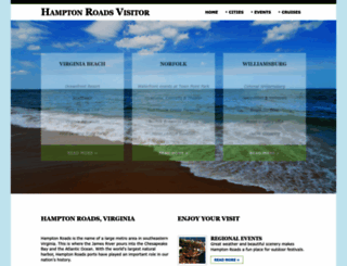 hamptonroadsvisitor.com screenshot