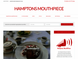 hamptonsmouthpiece.com screenshot