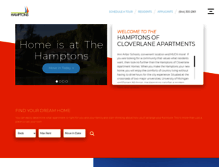 hamptonsofcloverlane.com screenshot
