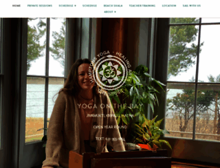 hamptonsyogahealingarts.com screenshot