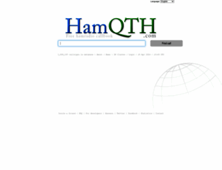 hamqth.com screenshot