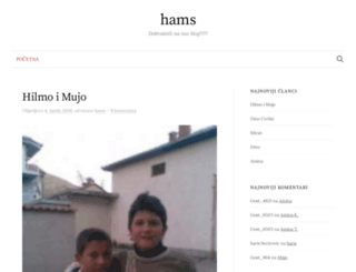 hams.blogger.ba screenshot