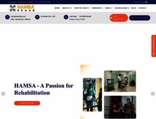 hamsarehab.com screenshot