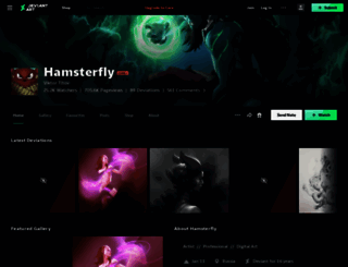 hamsterfly.deviantart.com screenshot