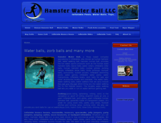hamsterwaterball.com screenshot