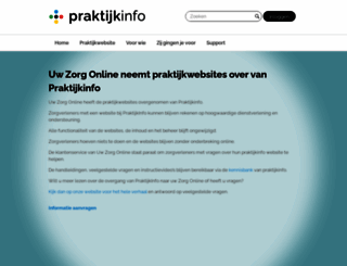 hamverhoeven.praktijkinfo.nl screenshot