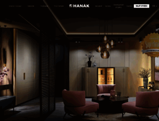 hanak-nabytek.cz screenshot