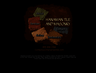 hanamantile.com screenshot