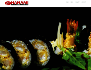 hanamicuisine.com screenshot