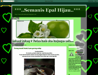 hanasafirahidayah.blogspot.de screenshot