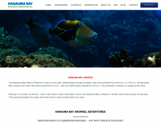 hanaumabaysnorkel.com screenshot