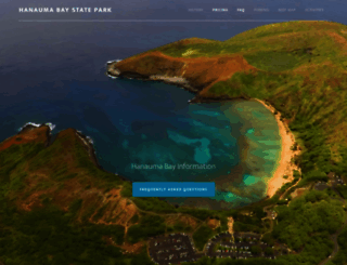 hanaumabaystatepark.com screenshot