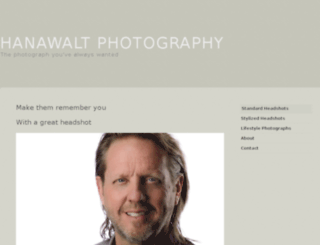 hanawaltphotography.squarespace.com screenshot