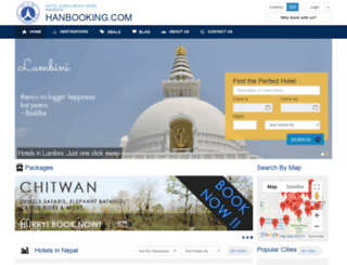 hanbooking.com screenshot