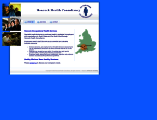 hancockhealth.co.uk screenshot