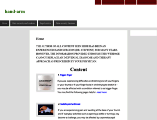 hand-arm.com screenshot
