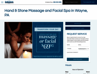 handandstone-waynepa.com screenshot
