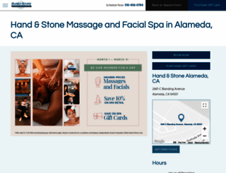 handandstonealameda.com screenshot