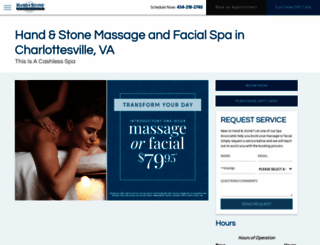 handandstonecharlottesville.com screenshot