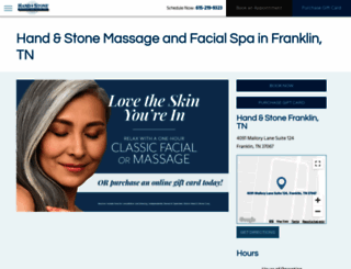 handandstonefranklin.com screenshot