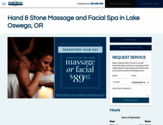 handandstonelakeoswego.com screenshot