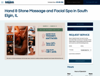 handandstonesouthelgin.com screenshot