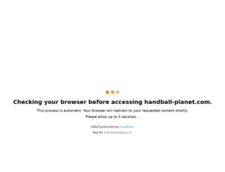 handball-planet.com screenshot