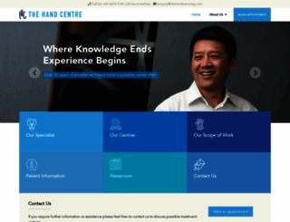handcentre.com.sg screenshot