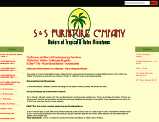handcrafted-miniature-furniture.com screenshot