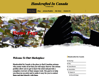 handcraftedincanada.com screenshot