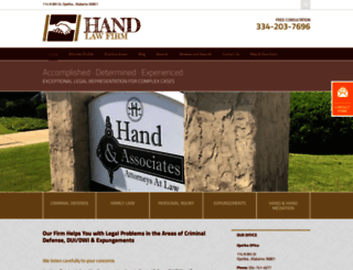 handcriminallaw.com screenshot