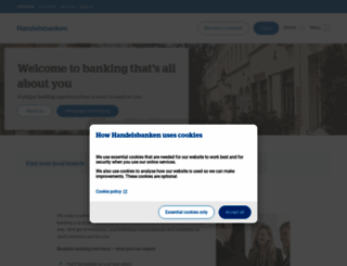handelsbanken.co.uk screenshot