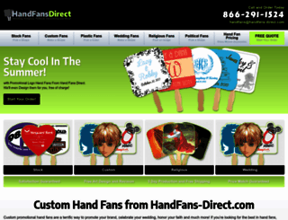 handfans-direct.com screenshot