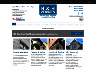 handhcladding.co.uk screenshot