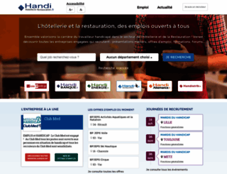 handi-hotellerie-restauration.fr screenshot
