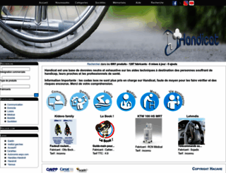 handicat.com screenshot