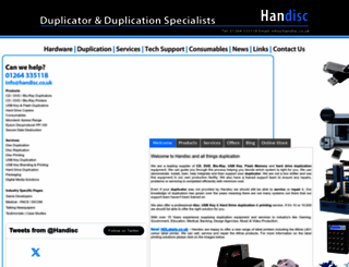 handisc.co.uk screenshot