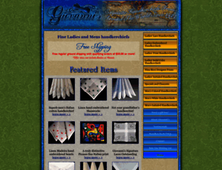 handkerchiefs.org screenshot