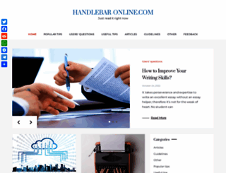 handlebar-online.com screenshot