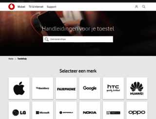 handleidingen.vodafone.nl screenshot