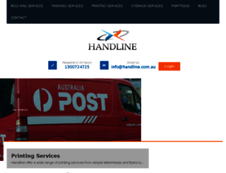 handline.com.au screenshot