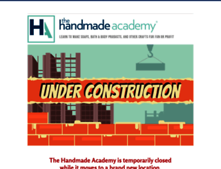 handmadeacademy.com screenshot