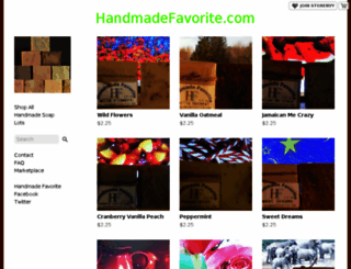 handmadefavorite.storenvy.com screenshot
