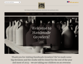 handmadegrowlers.com screenshot