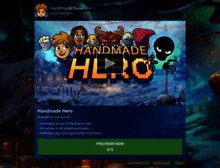 handmadehero.org screenshot