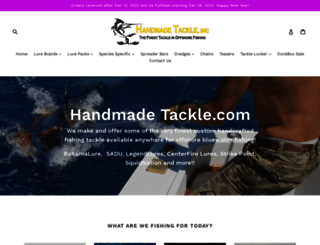handmadetackle.com screenshot