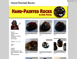 handpaintedrocks.storenvy.com screenshot